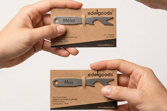 Personalisierte Pommesgabel mit Gravur als Geschenk – FORX® Custom von edelgoods