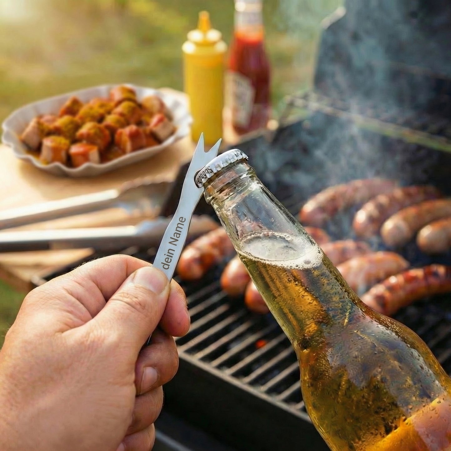 FORX® Custom - personalisierte Pommesgabel mit Flaschenöffner