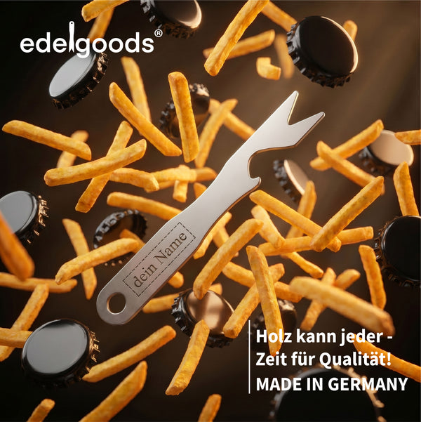 FORX® Custom - Personalized Chip Fork with Bottle Opener