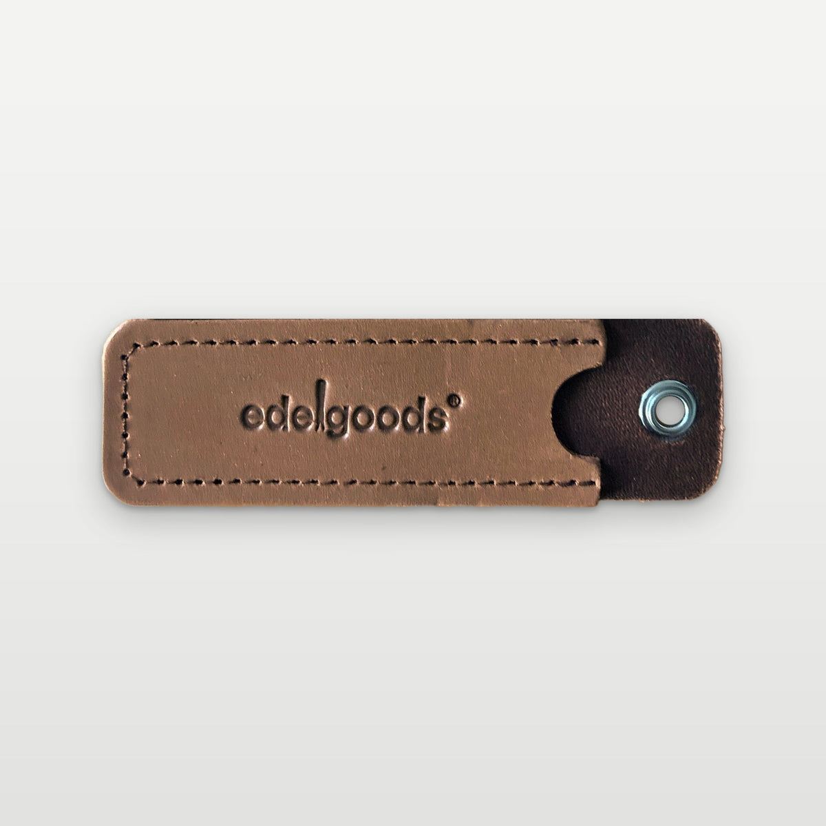 FORX® Geschenkset Klassik – Lederetui Braun mit geprägtem edelgoods Logo