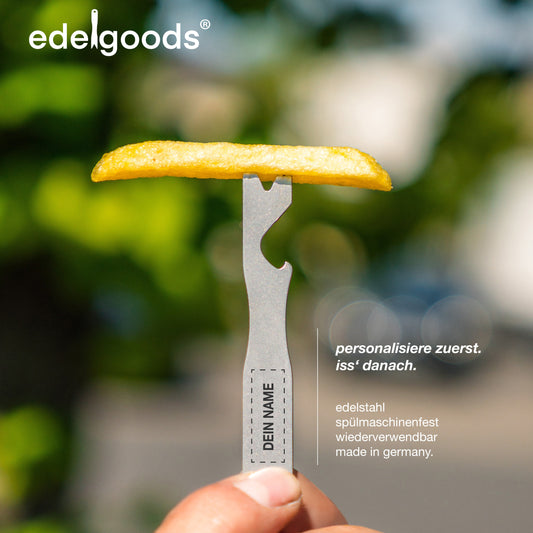 edelgoods,edelstahl pommesgabel